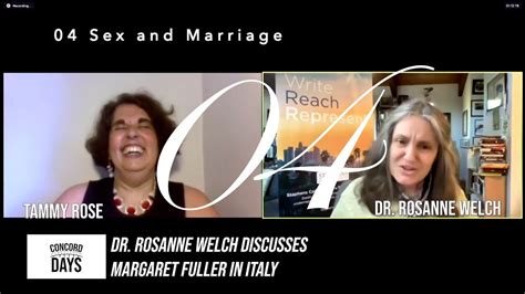04 Sex And Marriage From Concord Days Margaret Fuller In Italy Youtube
