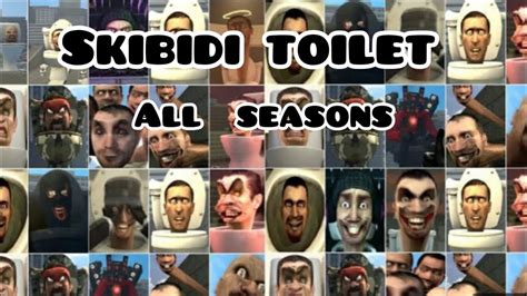 skibidi toilet all seasons [all episodes] youtube