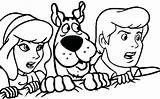 Scooby Coloring Doo Daphne Pages Getcolorings Print sketch template