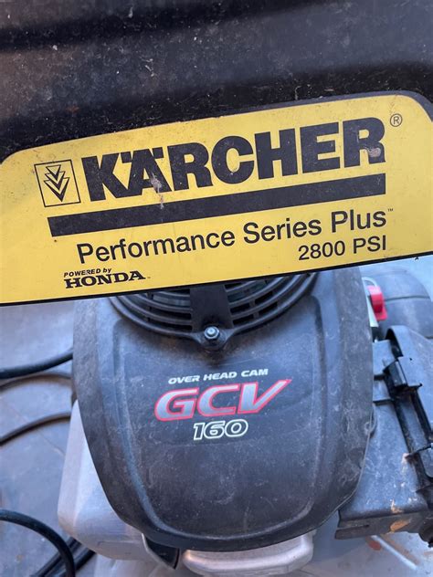 karcher performance series   psi pressure washer