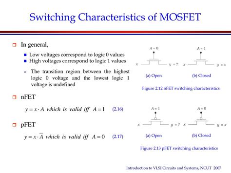 chapter  logic design  mosfets powerpoint    id