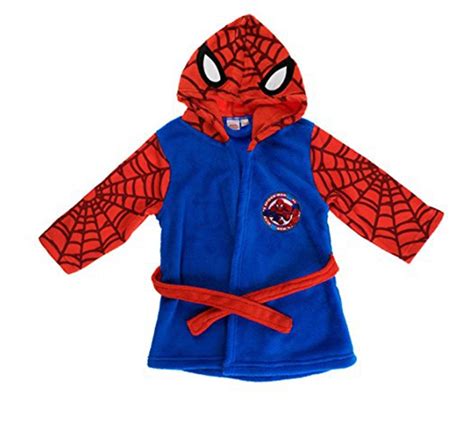 avengers hero spiderman dressing gown   years