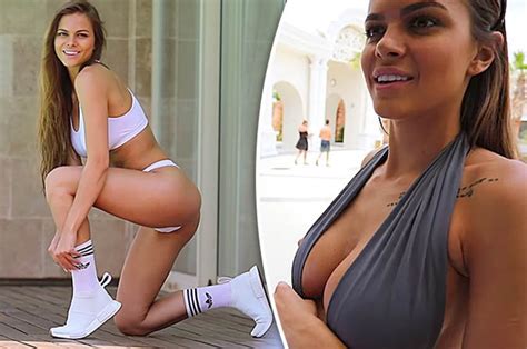 viki odintcova sexy russian babe strips off for saucy bikini shoot daily star