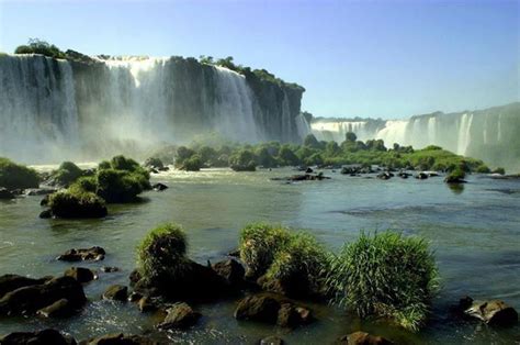 iguazu falls   border  brazilian state parana  argentine