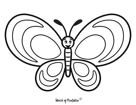 easy coloring pages  kids world  printables