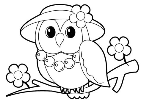 cute animal coloring pages  toddlers ayt