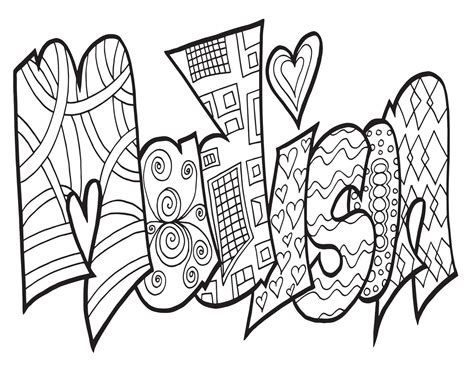 click      madison coloring page