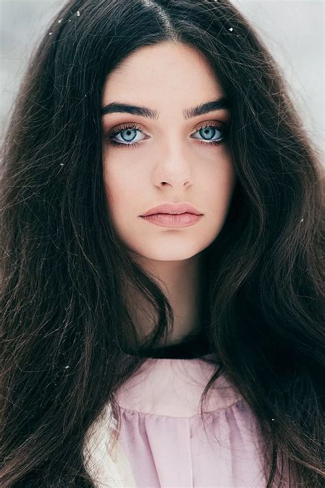 these photographs of blue eyed models by jovana rikalo will stop you in