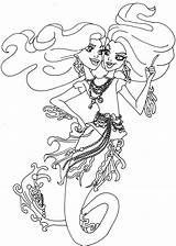 Coloring Pearl Peri Monster High Pages Serpentine Reef Mermaid Print Ferngully Printable Scarrier Great Colouring Getcolorings Color Sheets Visit sketch template