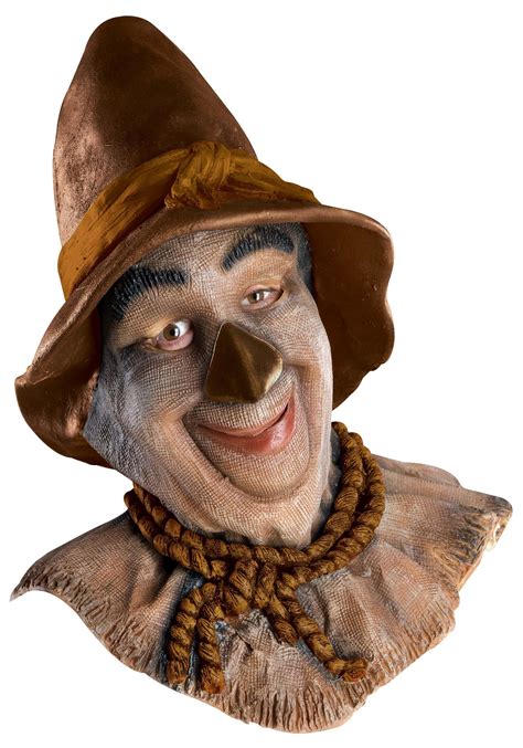 scarecrow costume mask licensed wizard  oz costumes