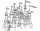 Coloring Castle Pages sketch template