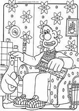 Gromit Wallace Coloring Pages Cartoon Color Printable Character Sheets Kids Worksheets Characters Sheet Book Found Print sketch template