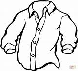 Shirt Coloring Pages Colouring Clipart Clothes Manly Clip Para Printable Camisa Skip Cliparts Blusa Color Supercoloring Counting Peter Colorir English sketch template