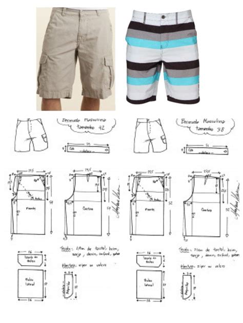 shorts sewing pattern mens cargo shorts board shorts swim pattern