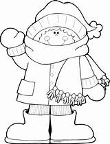 Worksheets Preschoolactivities Winterkleding Kleurplaten Snowman Penguin Bezoeken Seç Theeducationcenter Winterkledij sketch template