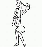 Wilma Flintstones Rudolph Flinstone Flintstone sketch template