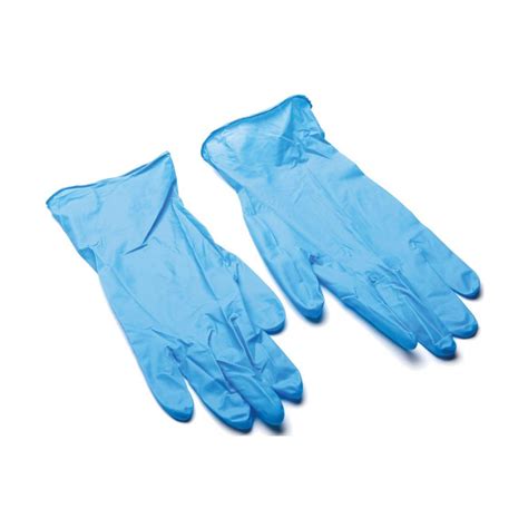 powder  blue vinyl gloves large noble express