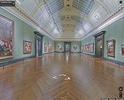 virtual tours visiting national gallery london