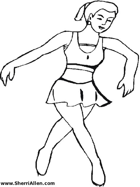 dancer coloring pages coloring home