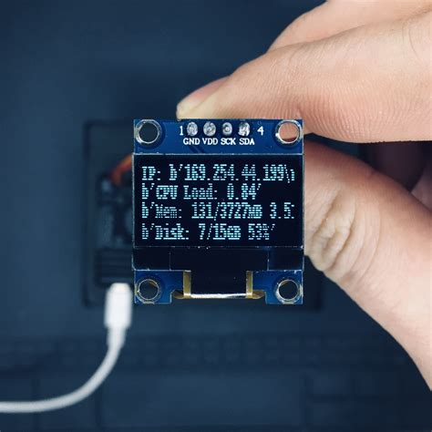 raspberry pi  monitoring system  oled display module raspberry pi maker pro