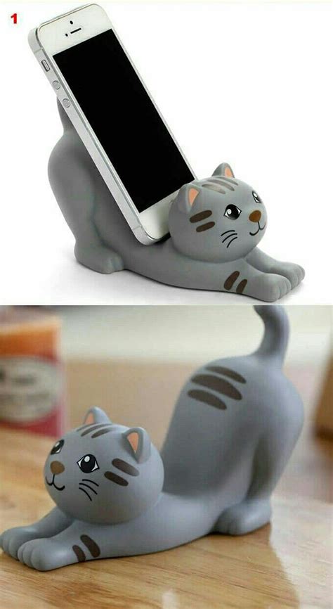 pin de adriana siñani em gatitos porta celular decoração de gato e arte com cerâmica plástica