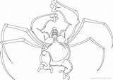 Ben Coloring Pages Ultimate Alien Spidermonkey Supremo Aranha Macaco Spider Swampfire Monkey Humungousaur Force Xcolorings Popular Coloringhome 70k 1024px 728px sketch template