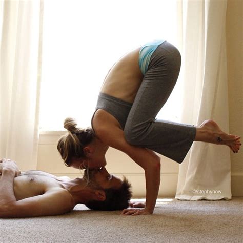 15 Pictures Of Couples Doing Acroyoga Popsugar Fitness