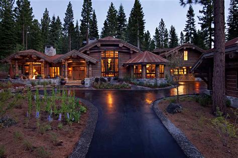 luxury log cabins  sale  architectural digest