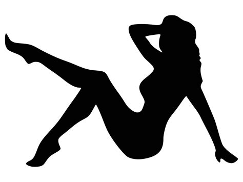 Pin Up Svg Pinup Girl Svg Pinup Silhouette Vector Lady Png