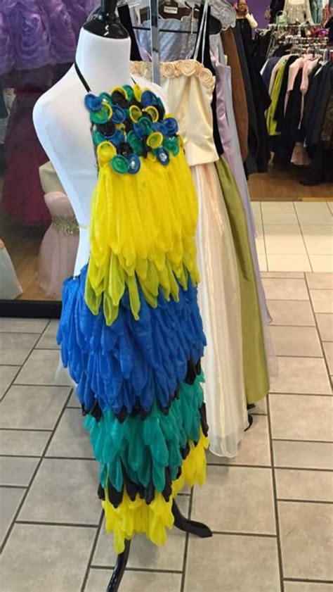 prom dress made out of condoms advocates safe sex