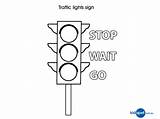 Coloring Road Kids Pages Traffic Light Sign Safety Signs Colouring Printable Activities Roadway Template Lights Worksheets Stop Preschool Kindergarten Printablee sketch template