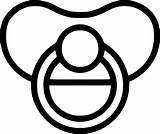 Pacifier Clipart Svg Icon Transparent Paper Onlinewebfonts Pacifer Webstockreview Pngimg sketch template