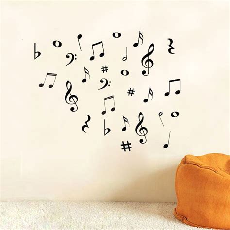 Home Musical Notes Variety Pack Wall Stickers Vinyl Decoration Decal