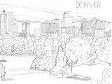 Denver Skyline Drawing Deviantart Getdrawings Downloads sketch template