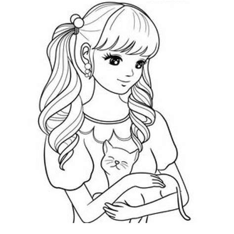 coloring book pages girls cartoon art cartoon coloring pages girly