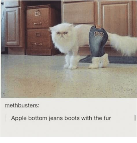 Methbusters Apple Bottom Jeans Boots With The Fur Apple