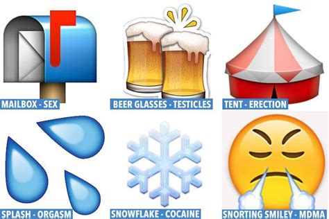 from sexual advances to drug symbols these are all the hidden meanings behind the emojis your