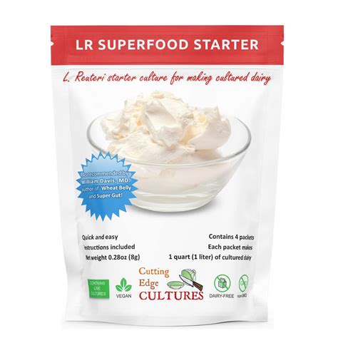 lr superfood starter culture l reuteri probiotic as recommended by dr