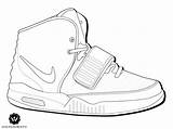 Yeezy Coloring Shoes Nike Color Air Pages Basketball Running Own Template Sneakernews Lebron Adidas James Getcoloringpages sketch template