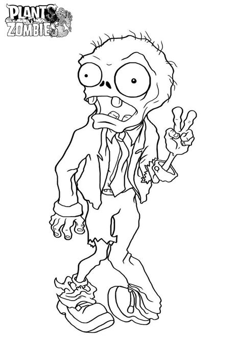 plants  zombies coloring pages  kids