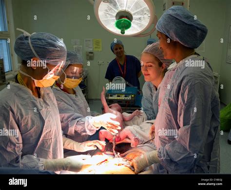 baby boy  born  cesarean section  operating staff  kings