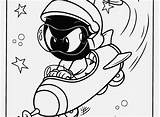Coloring Pages Marvin Martian Getcolorings Ideal Baby sketch template