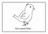 Birds Colouring Little Two Dickie sketch template
