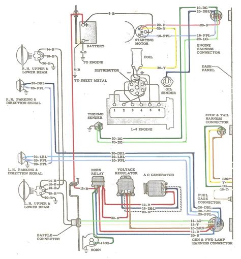 chevy truck electrical wiring diagram chevy trucks