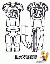 Coloring Ravens Pages Baltimore Helmet Comments Printable Popular Coloringhome sketch template