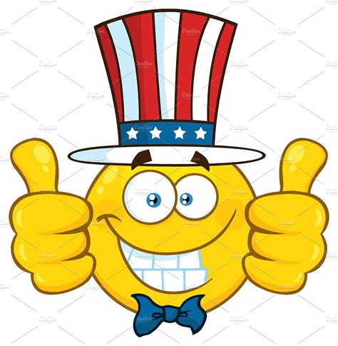 Emoji Face Giving Two Thumbs Up Custom Designed Illustrations