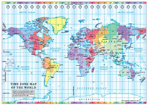 simplified world time zones map cosmographics