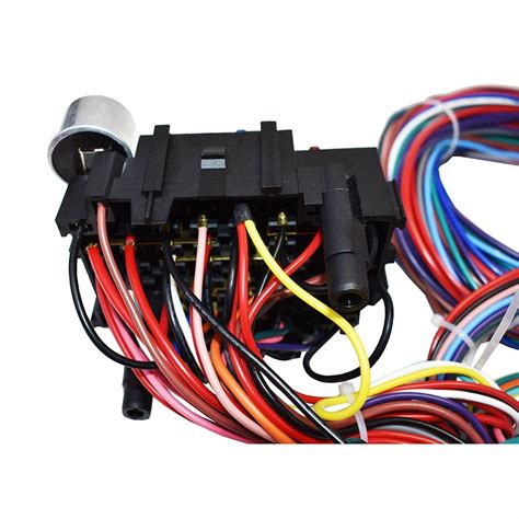 circuit wiring harness street hot rat rod custom universal wire kit xl wires ebay