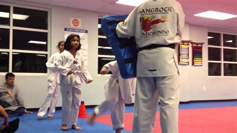 taekwondo class white belt youtube