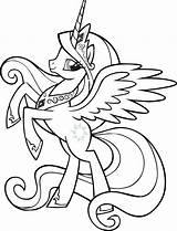 Pony Little Coloring Chrysalis Pages Queen Getcolorings Color sketch template